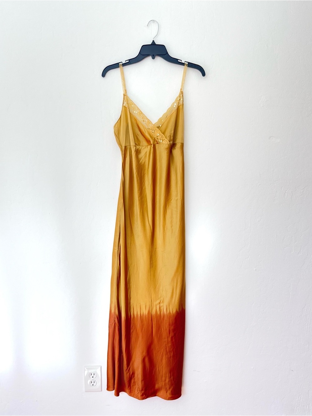 Valerie Stevens Y2K Ombre Slip Dress
